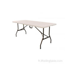 Table pliante de 6 pieds en plastique pliable